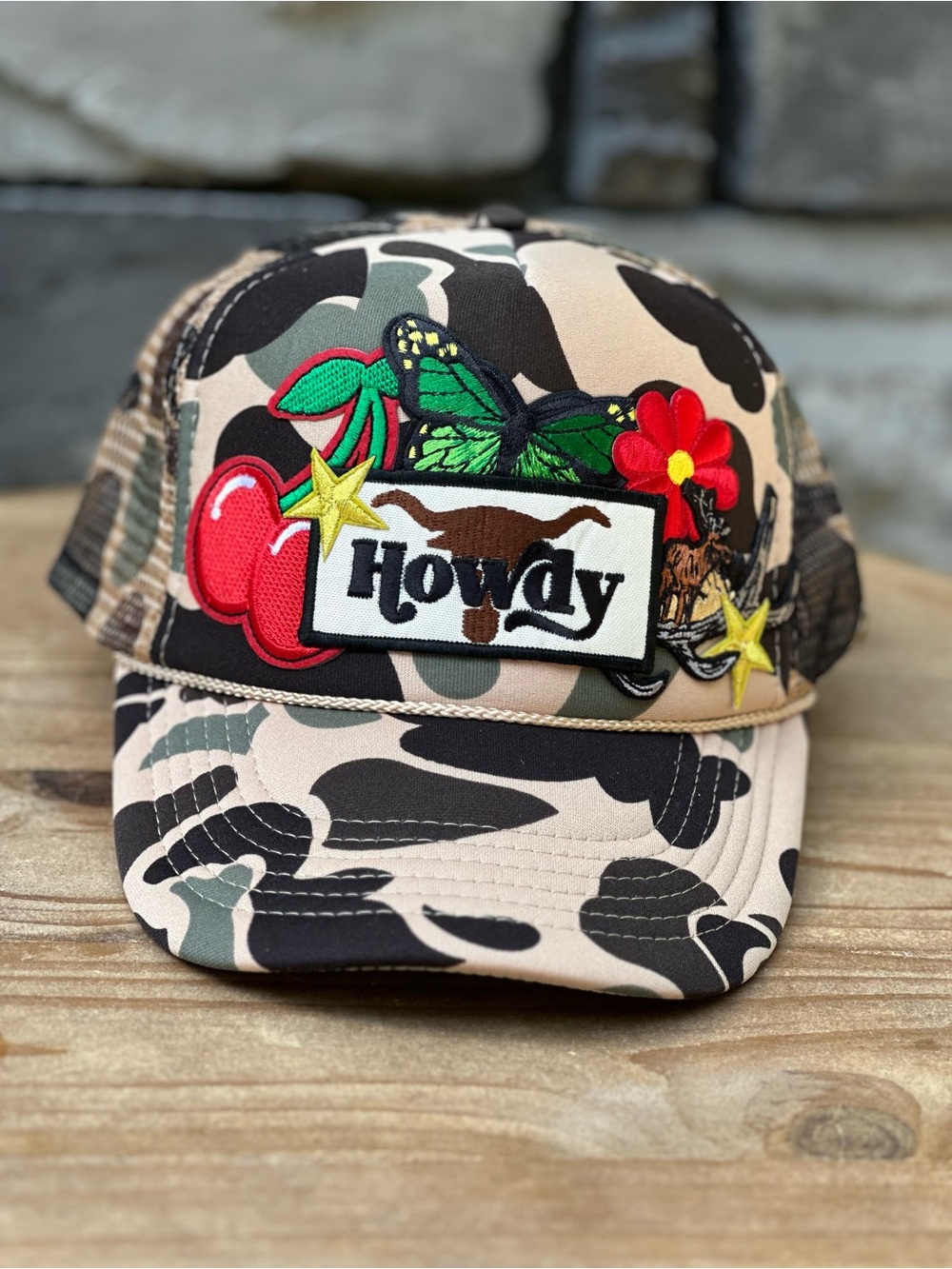 NEW Custom Trucker Hat camo